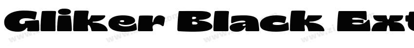 Gliker Black Extra C字体转换